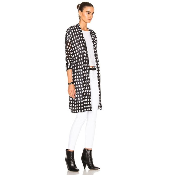 Rag&Bone Black and White Checked Cardigan, size XS - Picture 4 of 7